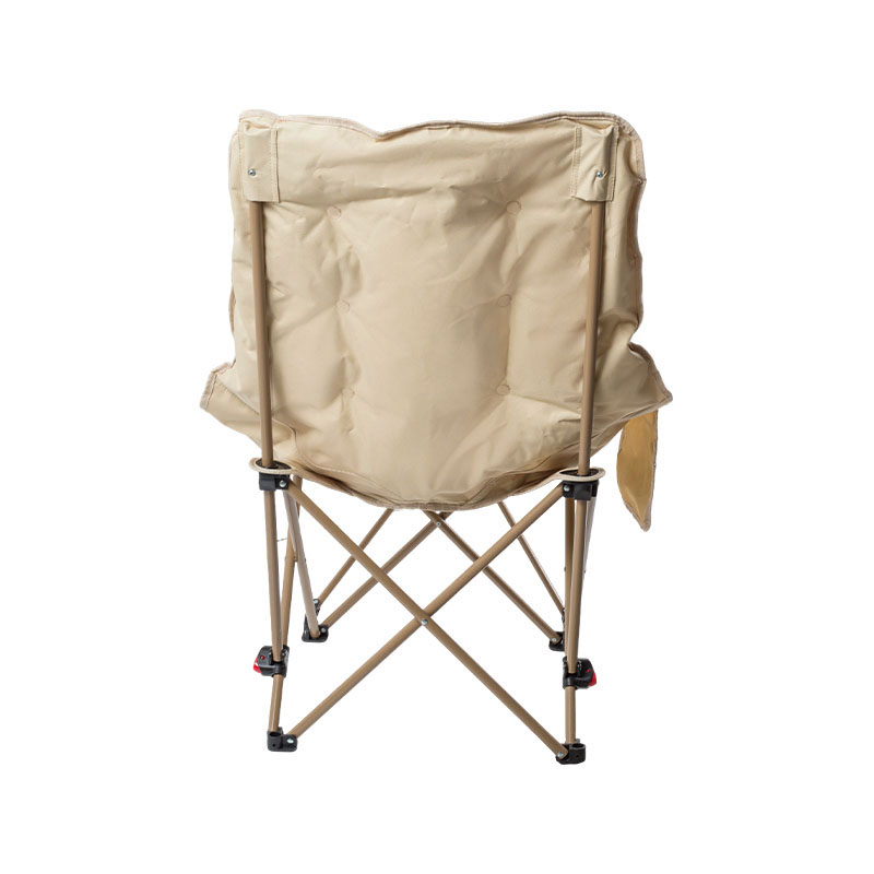 2-in-1 Folding Camping Chair with Detachable Footrest