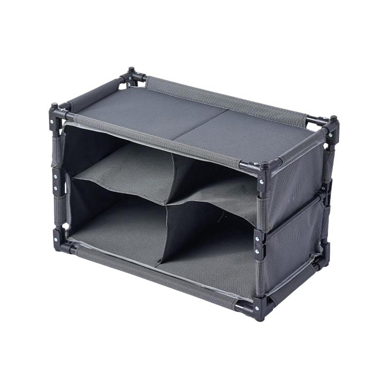 Camping Cupboard with 9 Compartments